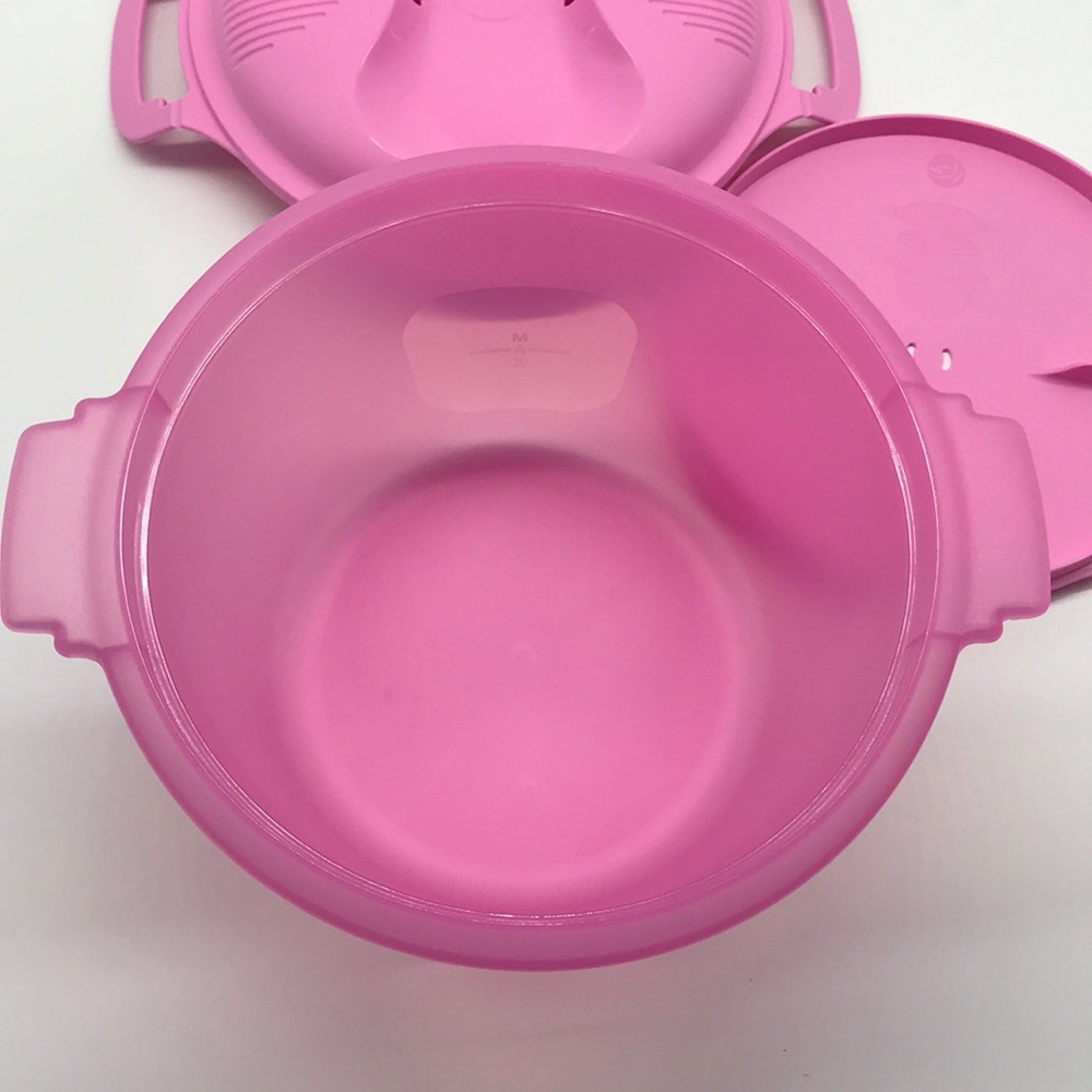 Tupperware Microwave Rice Cooker Pink Large - Picture 7 of 16